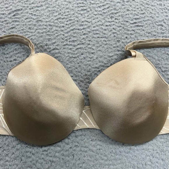 Bali Bra 38B T-Shirt Bra 3T62 Passion For Comfort Worry Free UQ Satin Smooth - Picture 1 of 11
